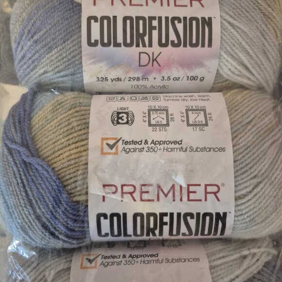 Premier Colorfusion DK Yarn Seaside-New - Picture 3 of 4